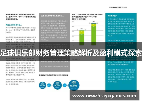足球俱乐部财务管理策略解析及盈利模式探索